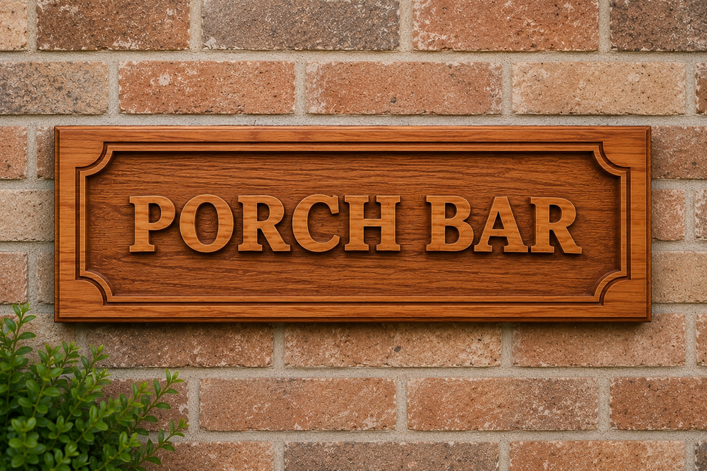 5.  Cedar Signs